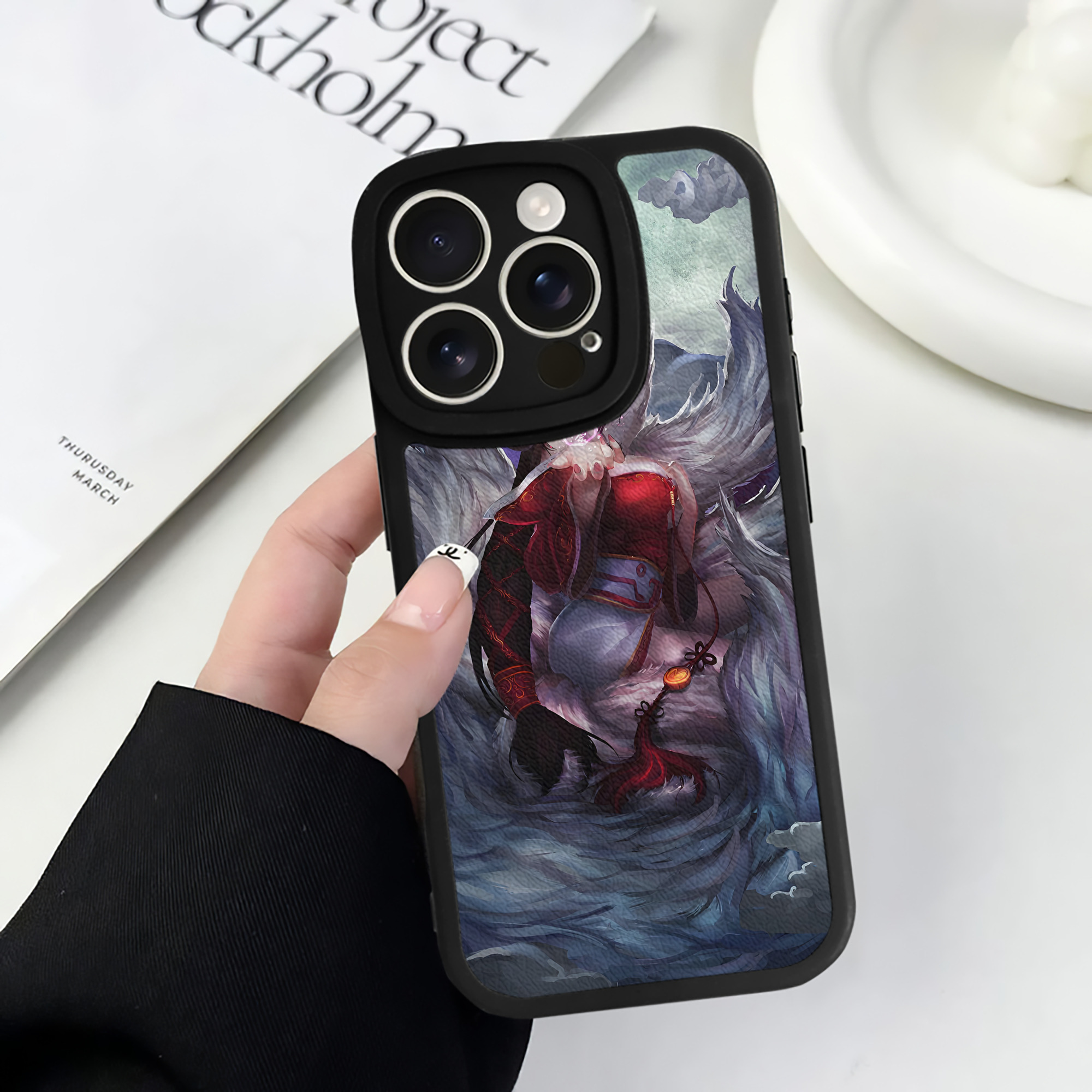 リーグ・オブ・レジェンド League of Legends LOL 【iPhone 16シリーズ対応】シリコンスマホケース（レザー調） 材質：シリコン